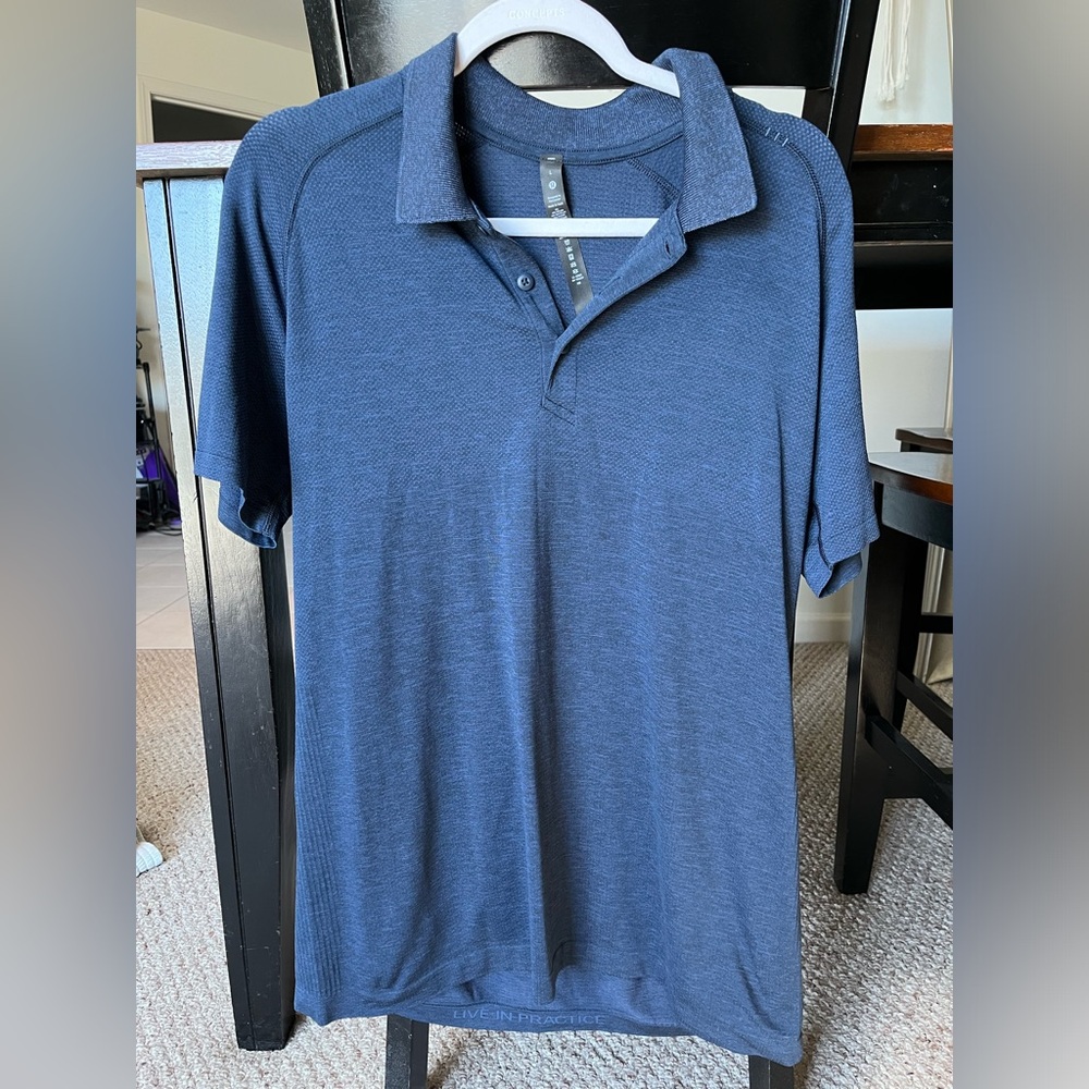 lululemon Metal Vent Tech Polo Shirt - Large